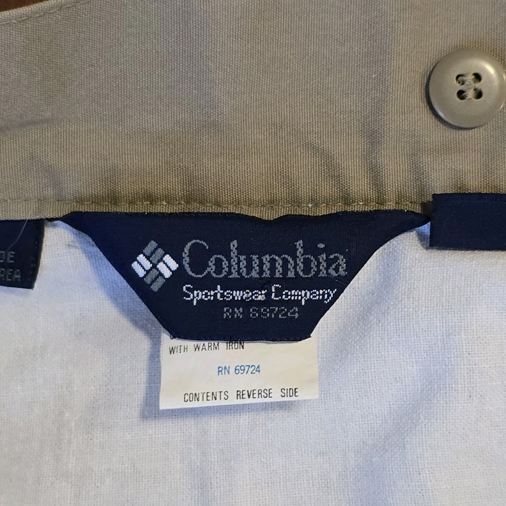 Vintage Columbia Sportswear Utility Pants 32x30 Double Knee KoreaY2k Baggy - Picture 5 of 10
